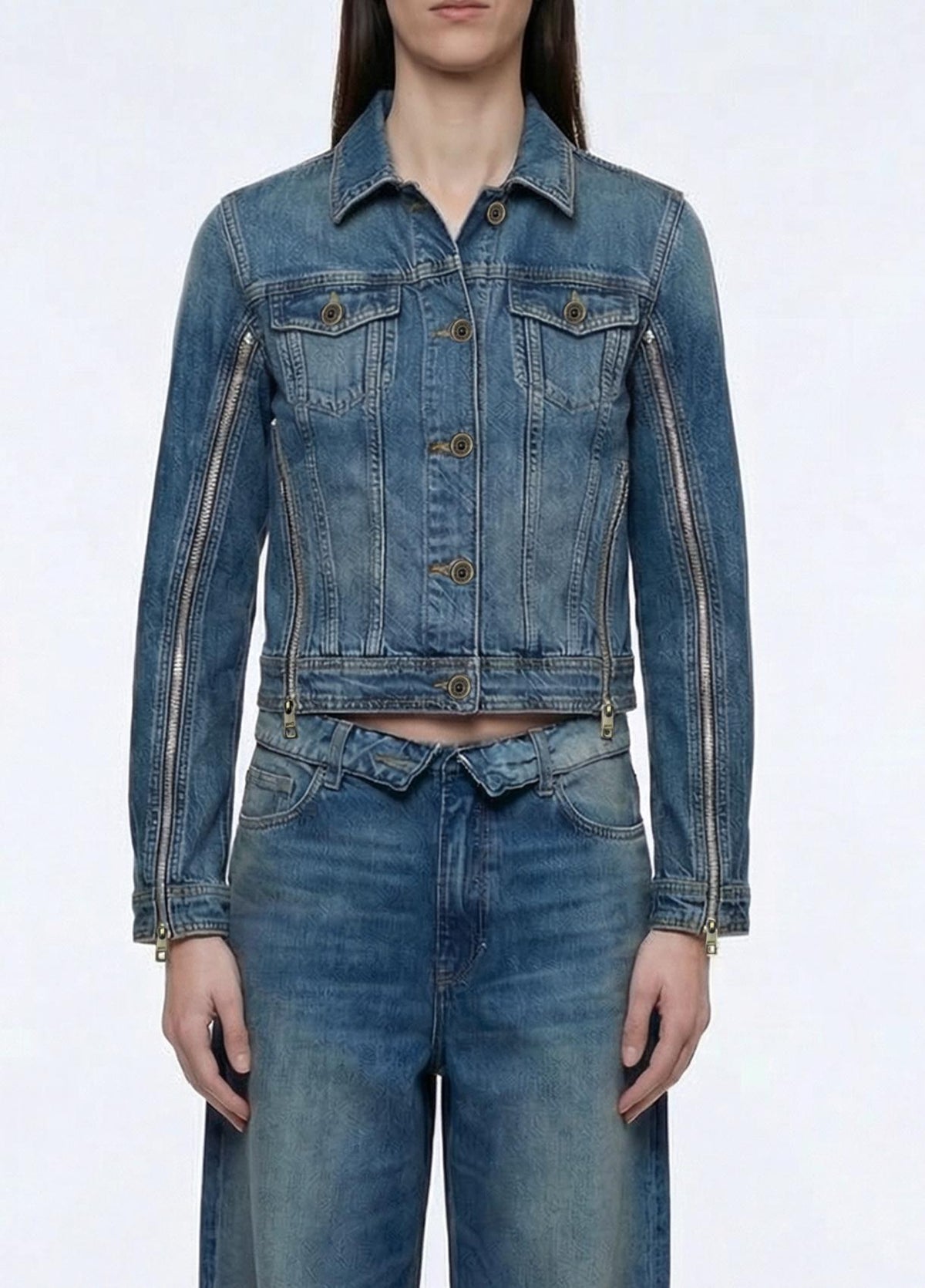 Giubbino zip - XS