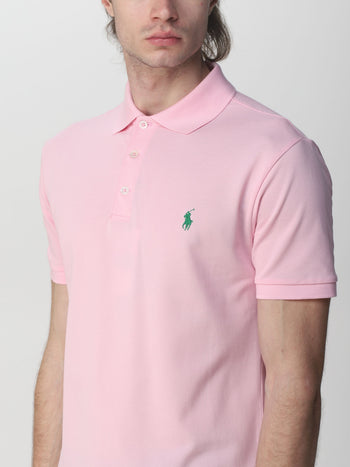 POLO RALPH LAUREN UOMO-710795080 004-Polo in piqué Slim-Fit
