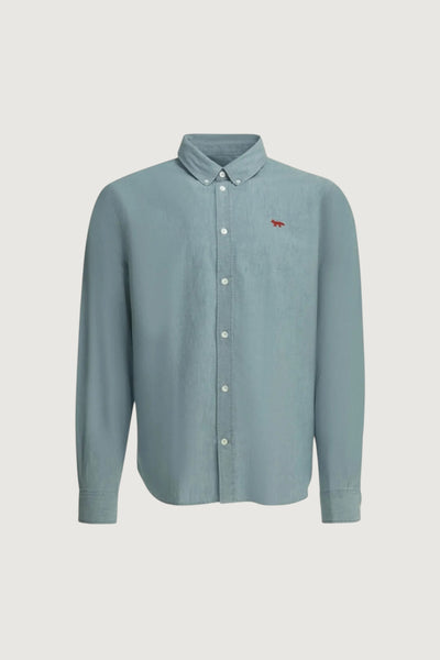 MAISON KITSUNE'-QM00426WC5006 0434-PROFILE FOX REGULAR SHIRT