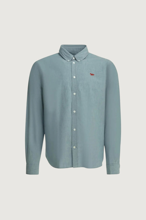 MAISON KITSUNE'-QM00426WC5006 0434-PROFILE FOX REGULAR SHIRT
