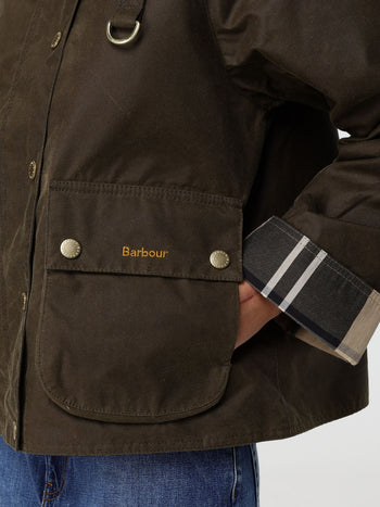 BARBOUR-LWX1569 SN91-WILLOWMERE WAX JACKET  