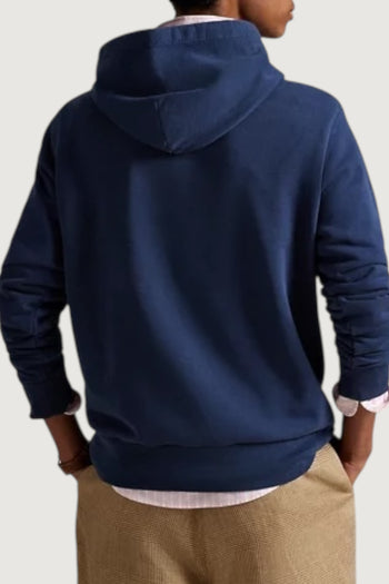 POLO RALPH LAUREN UOMO-710916690 018-Felpa con cappuccio in cotone