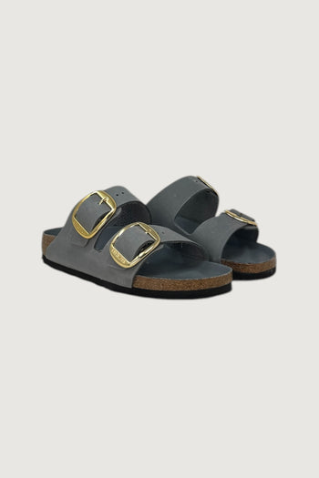 BIRKENSTOCK-1032071 GRAY-ARIZONA BIG BUCKLE 