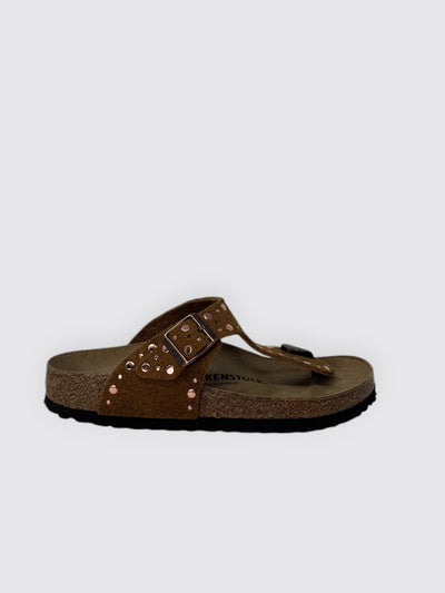 BIRKENSTOCK-1031649 MINK -GIZEH RIVET 