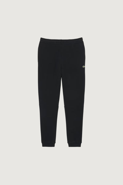 LACOSTE-XH8869 031-Pantaloni della tuta tapered fit in tessuto felpat