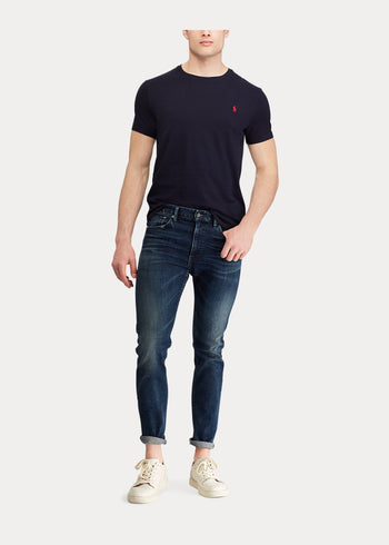 POLO RALPH LAUREN UOMO-710680785 004-Maglietta in cotone Custom Slim-Fit