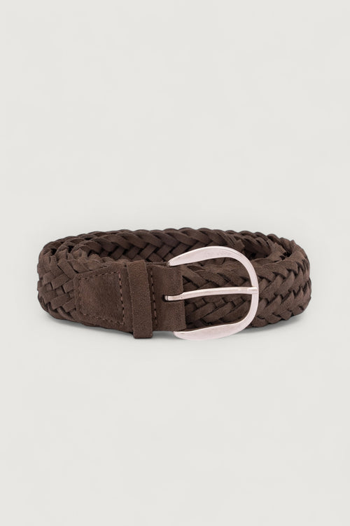 Cintura monaco in pelle 3cm
