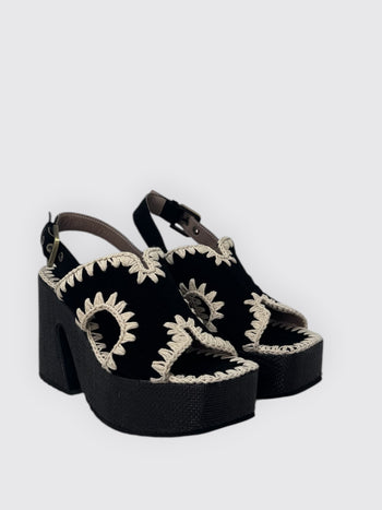 MOU-MU.SW721002A BKWH -RAFFIA PLATFORM
