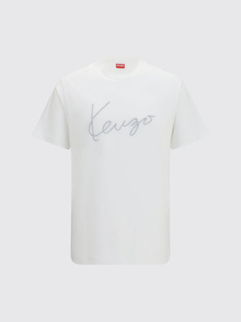 KENZO-FG65TS2864SG 02-Kenzo Signature T-SHIRT