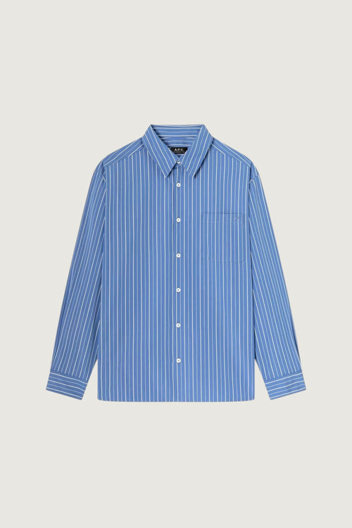 A.P.C.-COHRAH12553 IAC-CHEMISE MALO LOGO (FR)