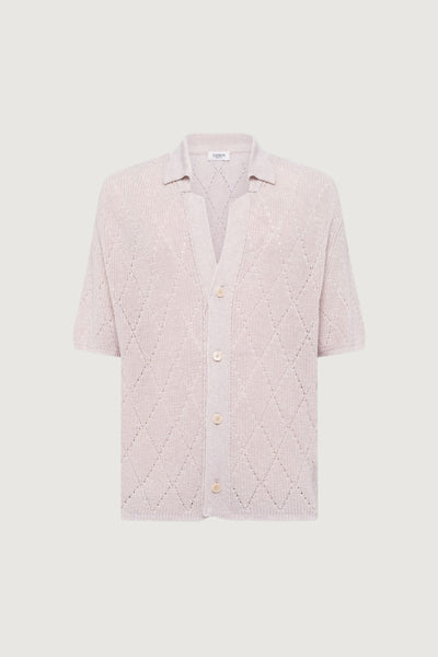 LANEUS-S6LAMAKS105 015-KNITTED SHIRT