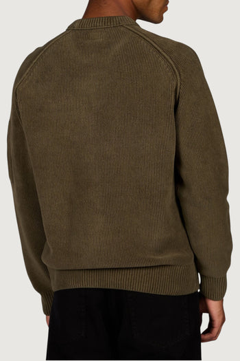 CP COMPANY-21CMKN196A005558G 683-CHENILLE COTTON CREWNECK LENS SWEATER 