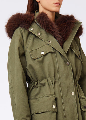 LIU JO WHITE-WF6002T718A 90510-PARKA