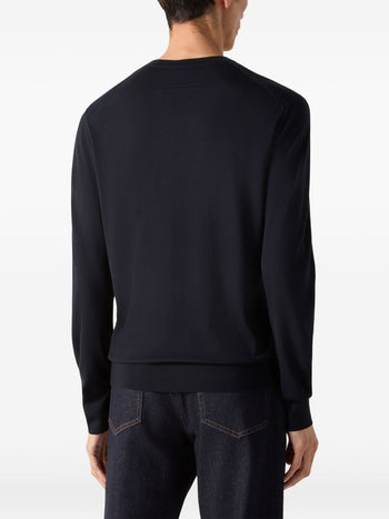 ZEGNA-UI15M9A4CRW B09-MAGLIA GIROCOLLO