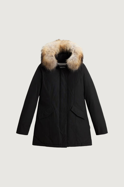 WOOLRICH-CFWWOU0538FBUT0001 BLK-ARCTIC RACOON PARKA