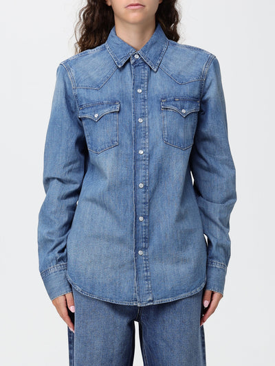 POLO RALPH LAUREN DONNA-211969402 001-DENIM SHIRT 