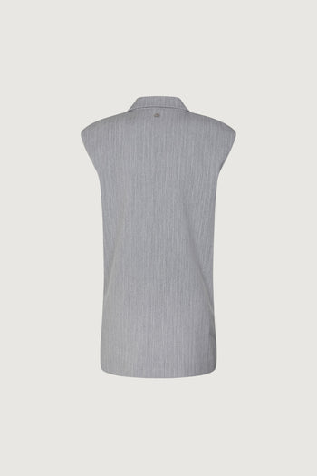 GAELLE-GAABW09810 GR00-GILET OVER GESSATO