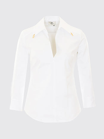 ELISABETTA  FRANCHI-CA19366E2 100-WOMEN'S BLOUSE