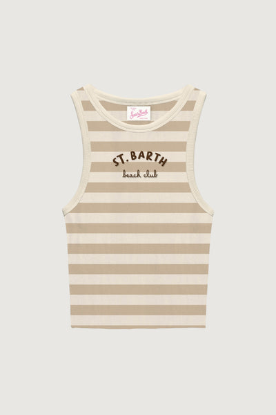 SAINTBARTH MC2-AAD001 02259L-ADARIB BEACH CLUB STRIPES 1110 EMB