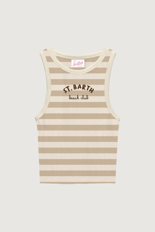 SAINTBARTH MC2-AAD001 02259L-ADARIB BEACH CLUB STRIPES 1110 EMB