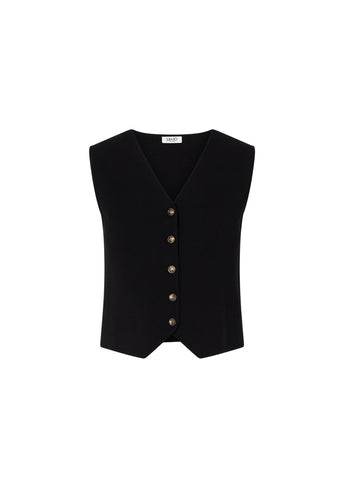 LIU JO WHITE-WF6397MS99E 22222-ECS GILET MAGLIA