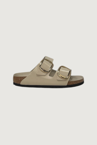 BIRKENSTOCK-1031873 OYSTER-ARIZONA BIG BUCKLE SHINE 