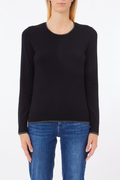 LIU JO WHITE-WF6015MS49I 22222-ECS MAGLIA CHIUSA M/L