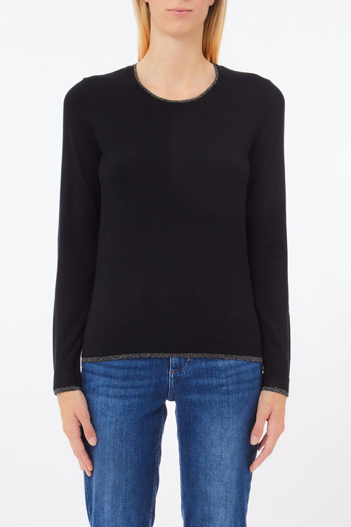 LIU JO WHITE-WF6015MS49I 22222-ECS MAGLIA CHIUSA M/L