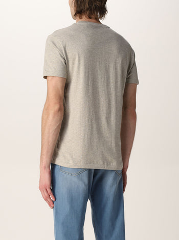 POLO RALPH LAUREN UOMO-710680785 002-Maglietta in cotone Custom Slim-Fit