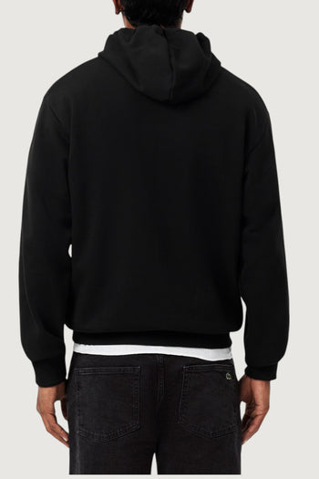 LACOSTE-SH8864 031-Felpa con cappuccio in tessuto felpato