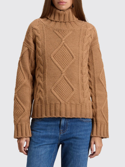 WOOLRICH-CFWWKN2061FRUF0706 734-3GG ARAN TURTLENECK