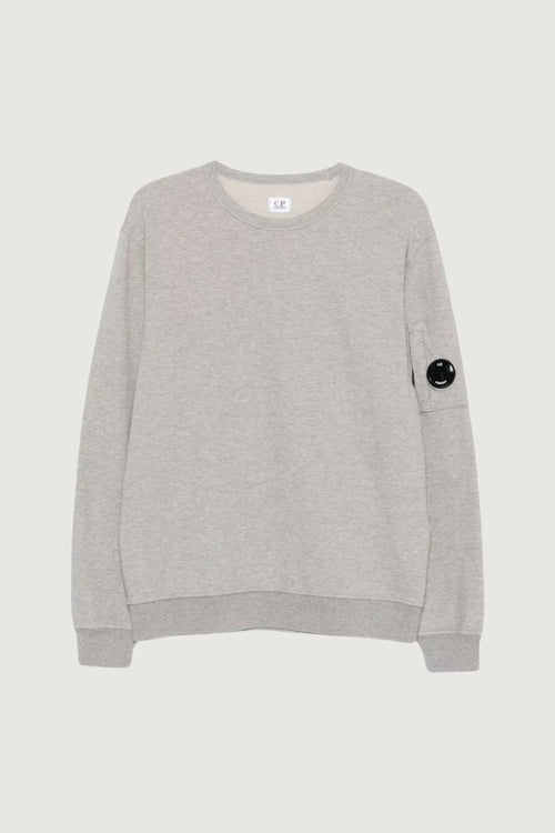 Light fleece crewneck sweatshirt