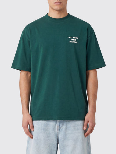 DRòLE DE-PERMTS203CO002 DGN-Bold Slogan T-shirt