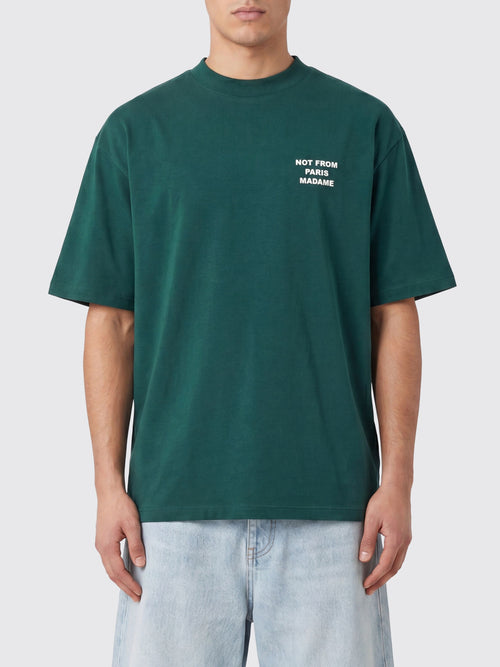DRòLE DE-PERMTS203CO002 DGN-Bold Slogan T-shirt