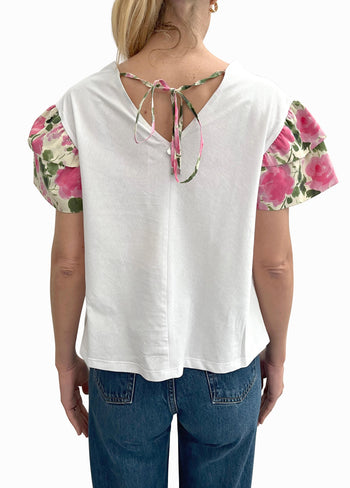 LIU JO WHITE-WA6513J6308 P9552-3.0 T-SHIRT MODA M/C