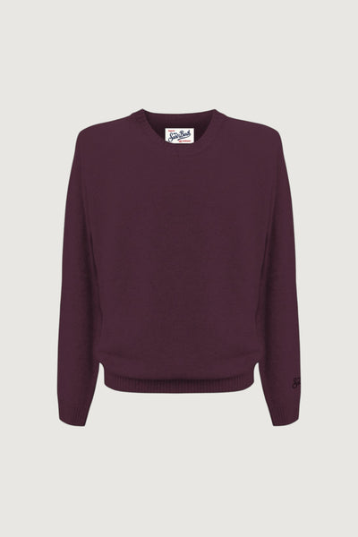SAINTBARTH MC2-REGE011 00038M-REGENT LAMBSWOOL44M AUBERGINE
