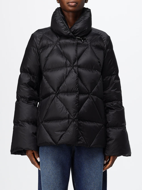 FAY-NAW36533660GO1 B999-DOWN CAPE RAGLAN ARGYLE + GANCIO
