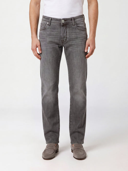 JACOB COHEN-JUMQE006030S4286V3 600D-PANT 5 PKT SLIM FIT NICK DENIM BLACK STR (10,5 OZ)