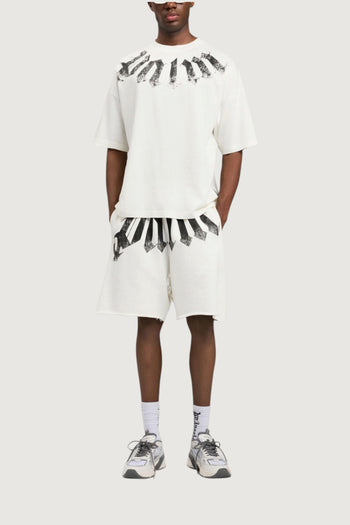 PALM ANGELS-PMAA10DS26JER002 0310-BIG NECK LOGO LOOSE TEE