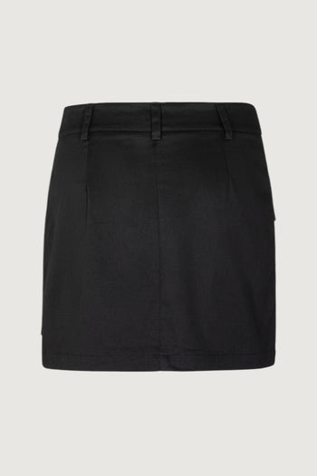 GAELLE-GAABW09708 NE01-MINI GONNA IN COTONE CON APPLICAZIONE LOGO