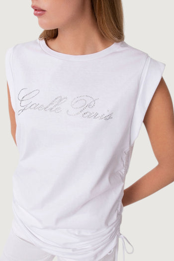 T-shirt con arriccio - 3