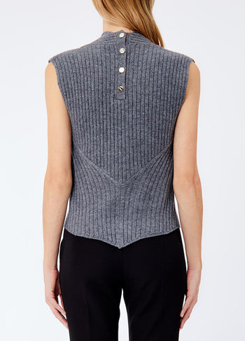 LIU JO COLLECTION-CF6242MS009 02060-ECS MAGLIA CHIUSA S/M ASIMMET.