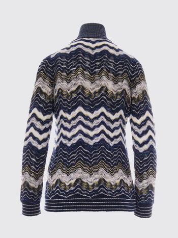 MISSONI-DS26WN0CBK01KL S72RK-LONG SLEEVE MOCK NECK