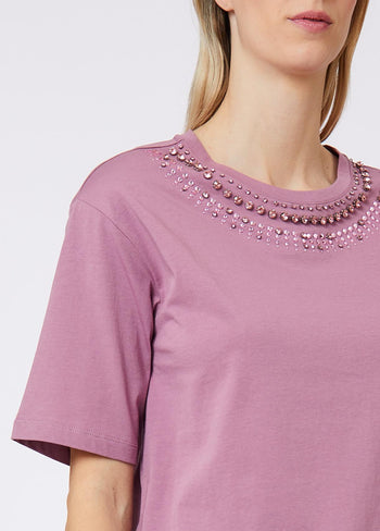 LIU JO WHITE-WF6398JS904 L9350-ECS T-SHIRT BOXY FIT