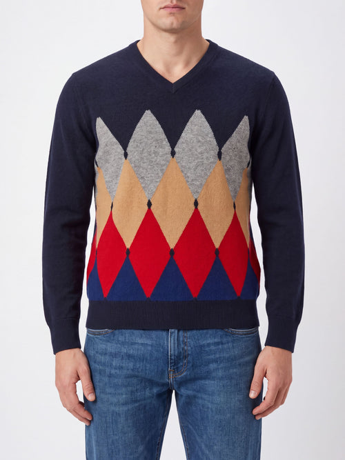 BALLANTYNE-B2P00112KA8 93562-V NECK PULLOVER