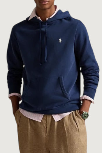 POLO RALPH LAUREN UOMO-710916690 018-Felpa con cappuccio in cotone