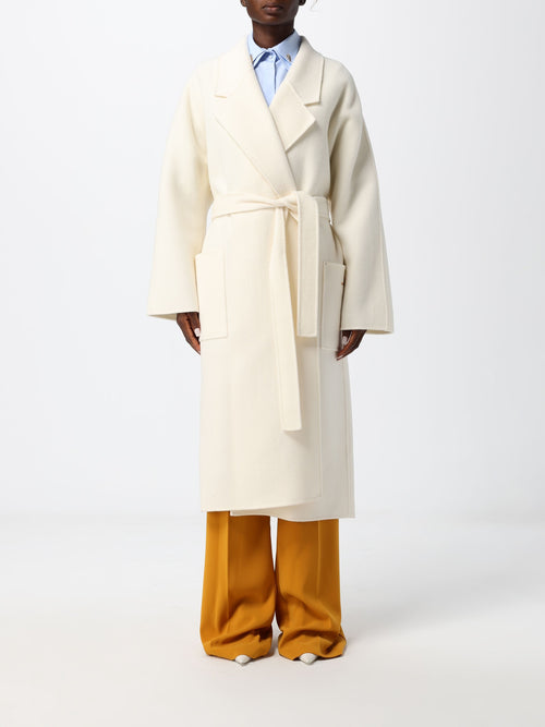 ELISABETTA  FRANCHI-CP01D66E2 193-WOMEN'S COAT WITH BELT