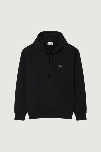 LACOSTE-SH8863 031-Felpa con cappuccio in tessuto felpato