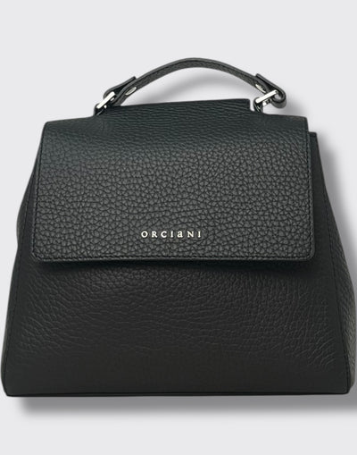 Small soft leather Sveva bag with shoulder strap