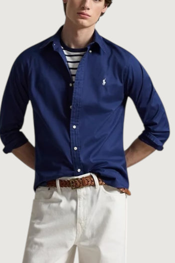 Camicia in twill ultraleggero custom-fit - 4